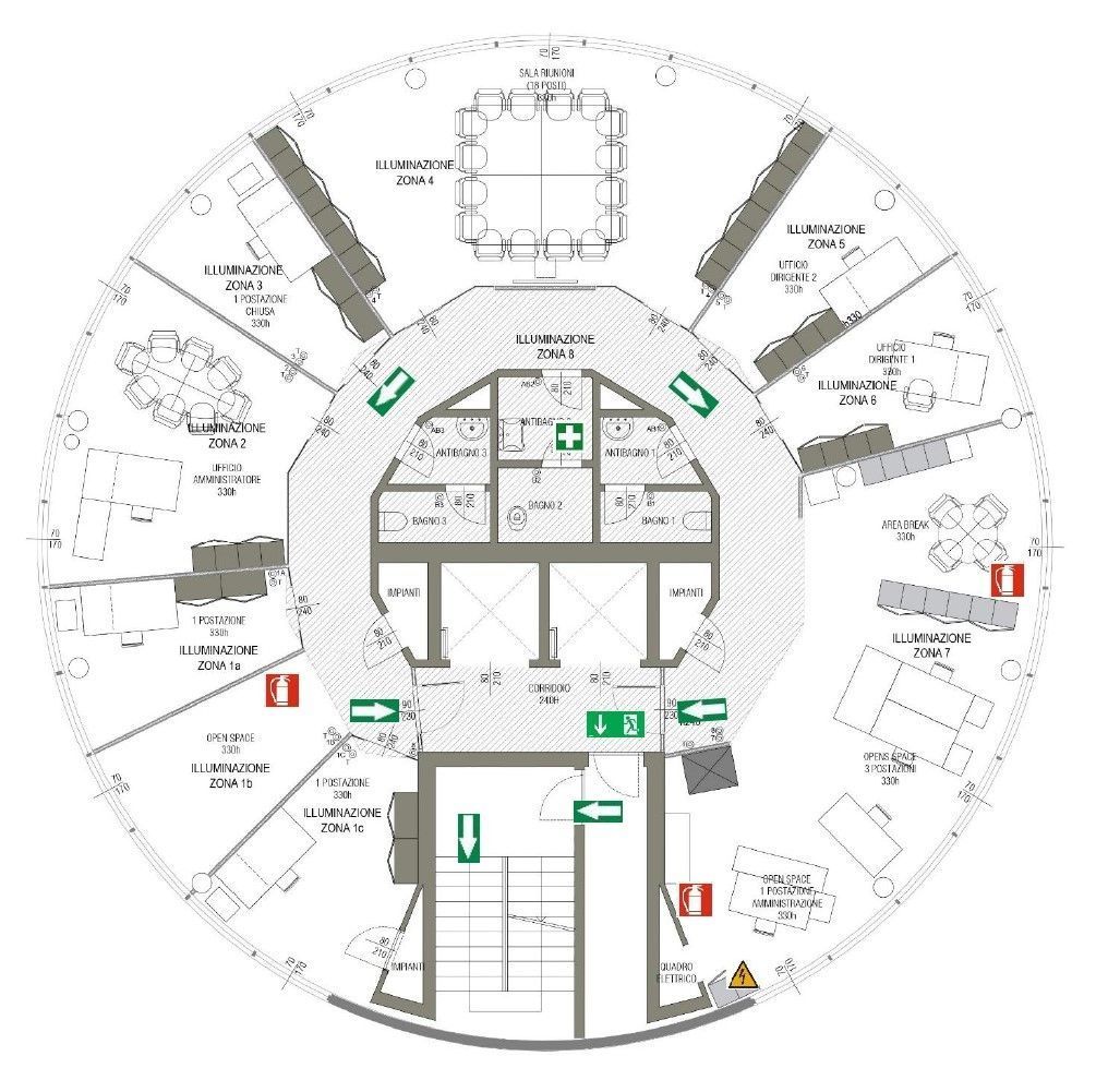 PEE Planimetria di emergenza ed evacuazione