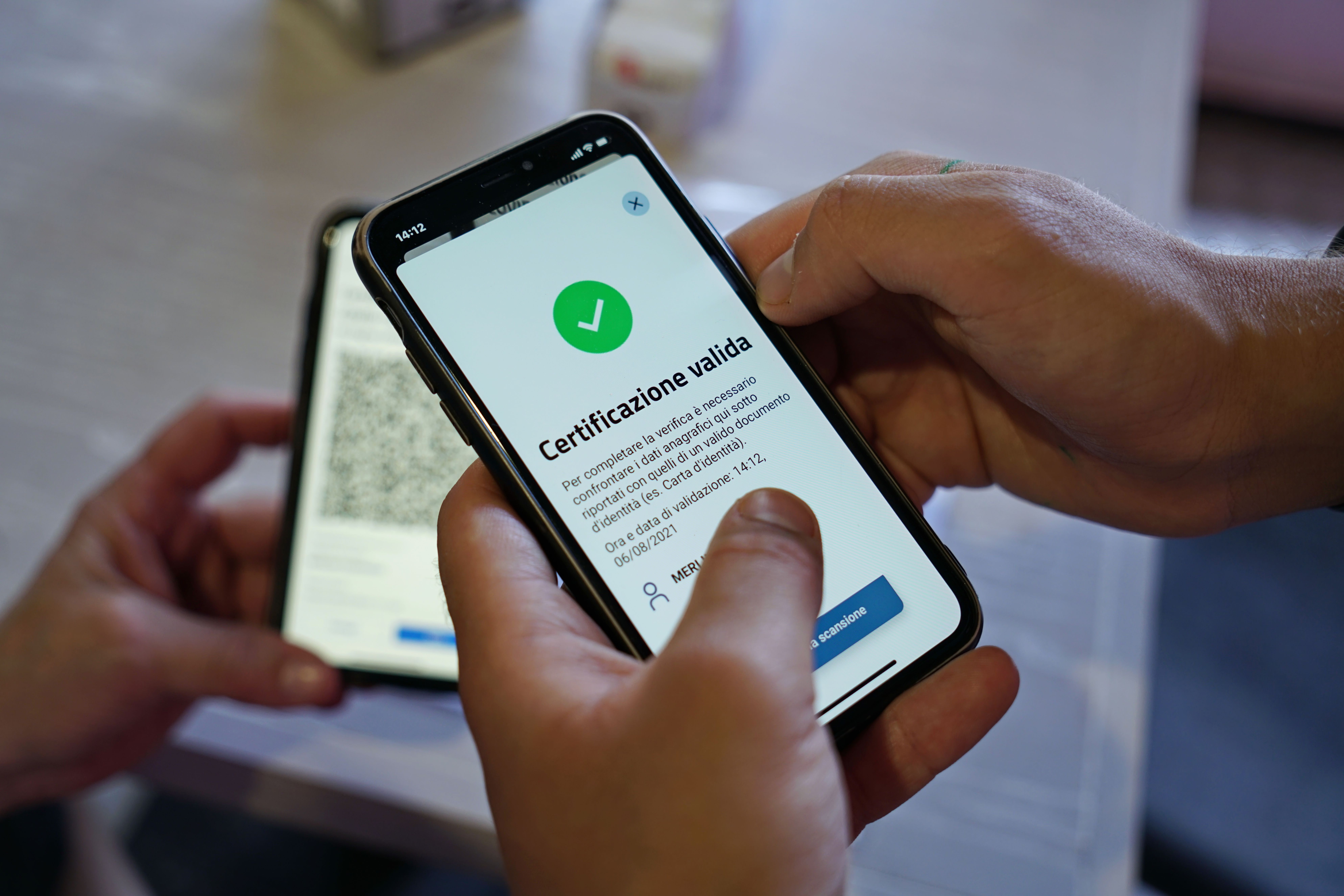 Esenzione dal green pass