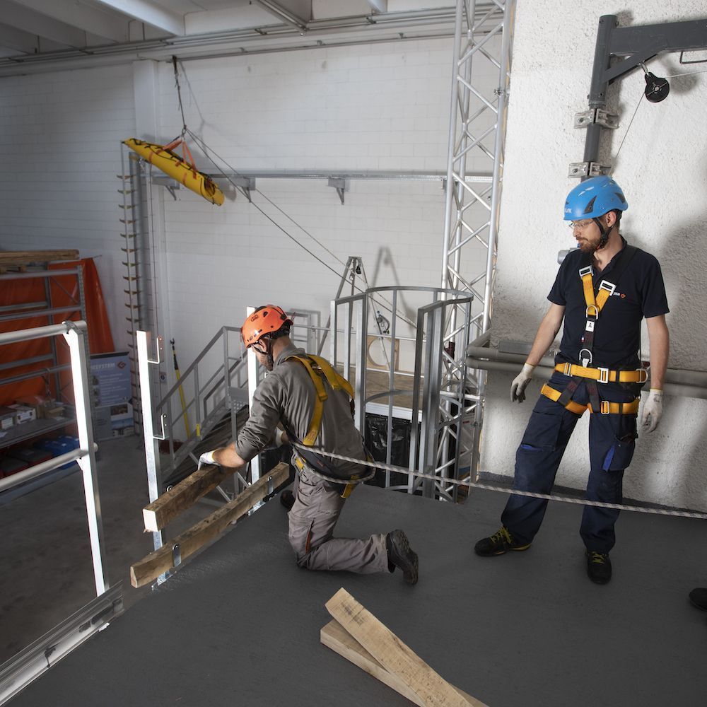 Utilizzo dei DPI anticaduta