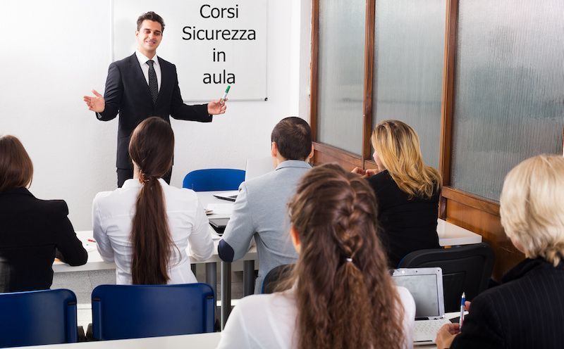 corsi sicurezza lavoratori in aula