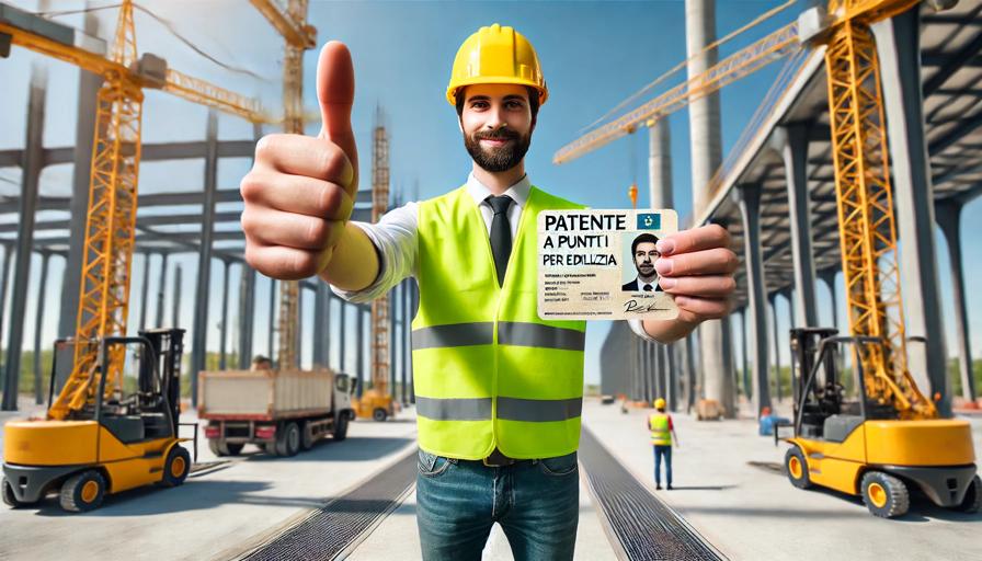 patente a punti in edilizia