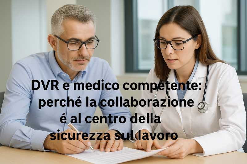 DVR e medico competente: perché la collaborazione è al centro della sicurezza sul lavoro