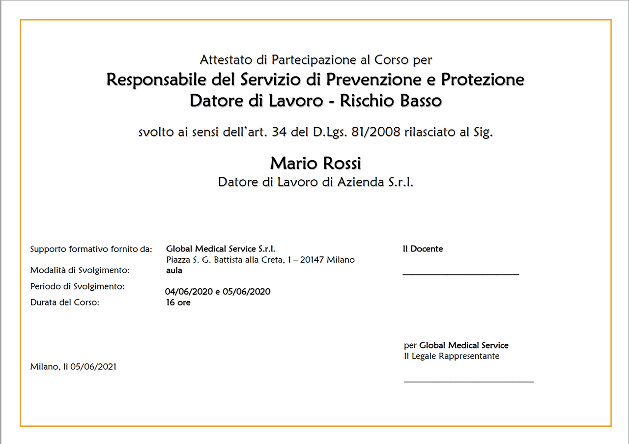 Gli attestati dei corsi di formazione sono di proprietà del lavoratore o del datore di lavoro?